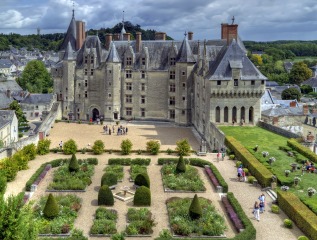 Francja - zamek Langeais