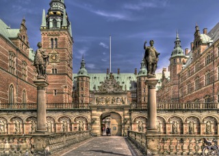 Dania - zamek Frederiksborg