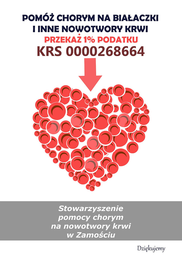 Pomóż chorym na białaczkę